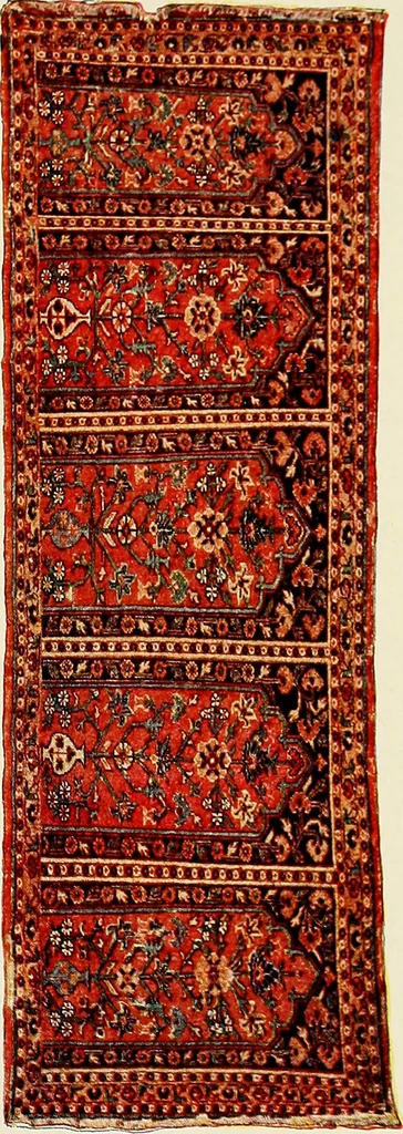 An illustration from Meisterstücke orientalischer Knüpfkunst, 1921, leaf 118