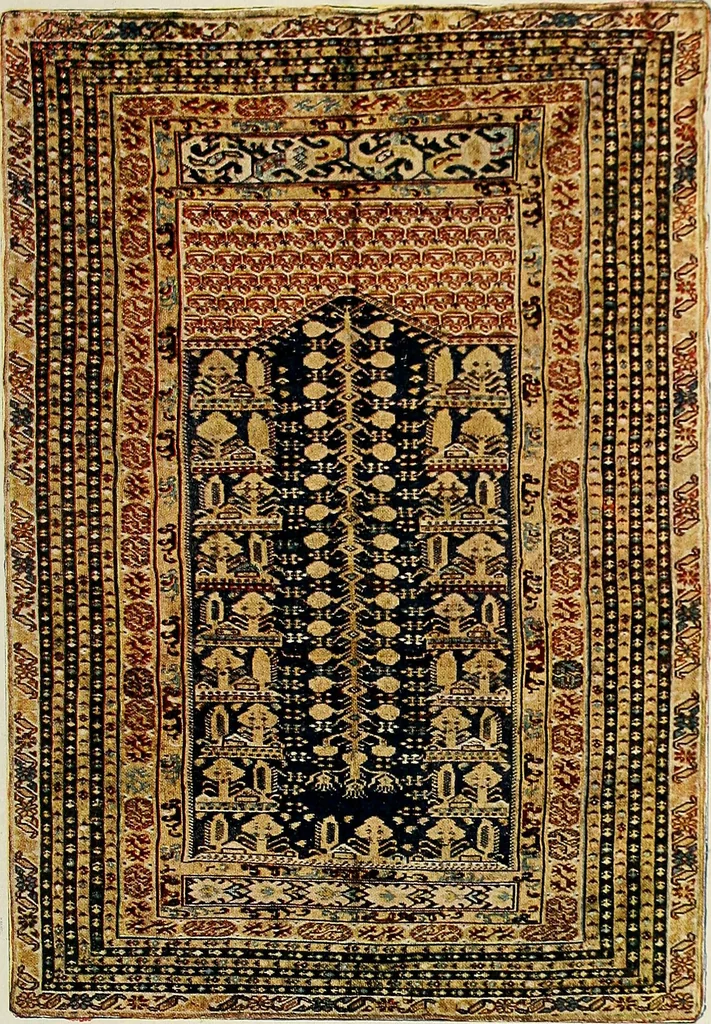 An illustration from Meisterstücke orientalischer Knüpfkunst, 1921, leaf 12