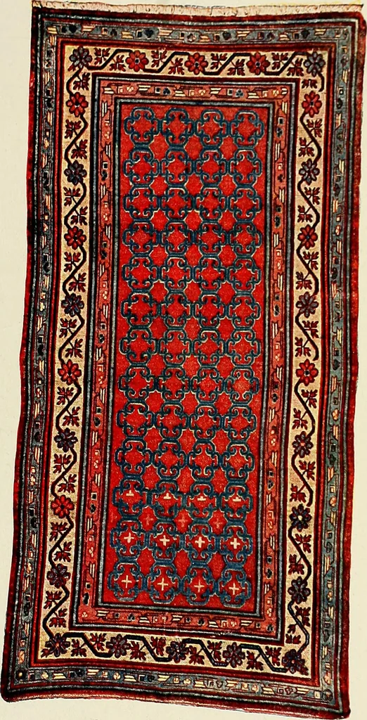 An illustration from Meisterstücke orientalischer Knüpfkunst, 1921, leaf 120