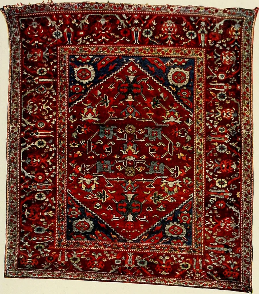 An illustration from Meisterstücke orientalischer Knüpfkunst, 1921, leaf 18
