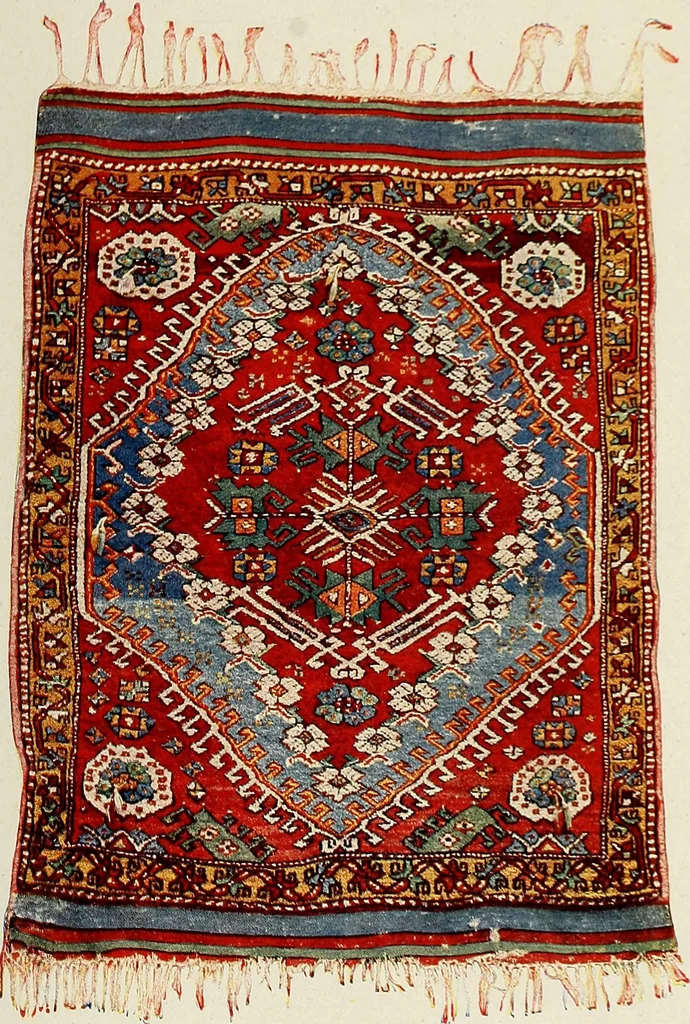 An illustration from Meisterstücke orientalischer Knüpfkunst, 1921, leaf 20
