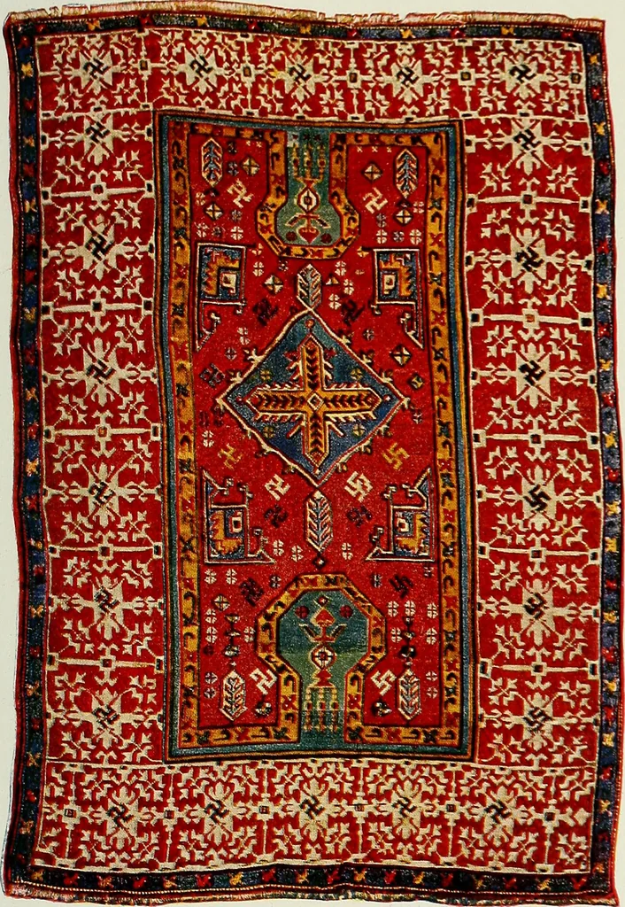 An illustration from Meisterstücke orientalischer Knüpfkunst, 1921, leaf 22