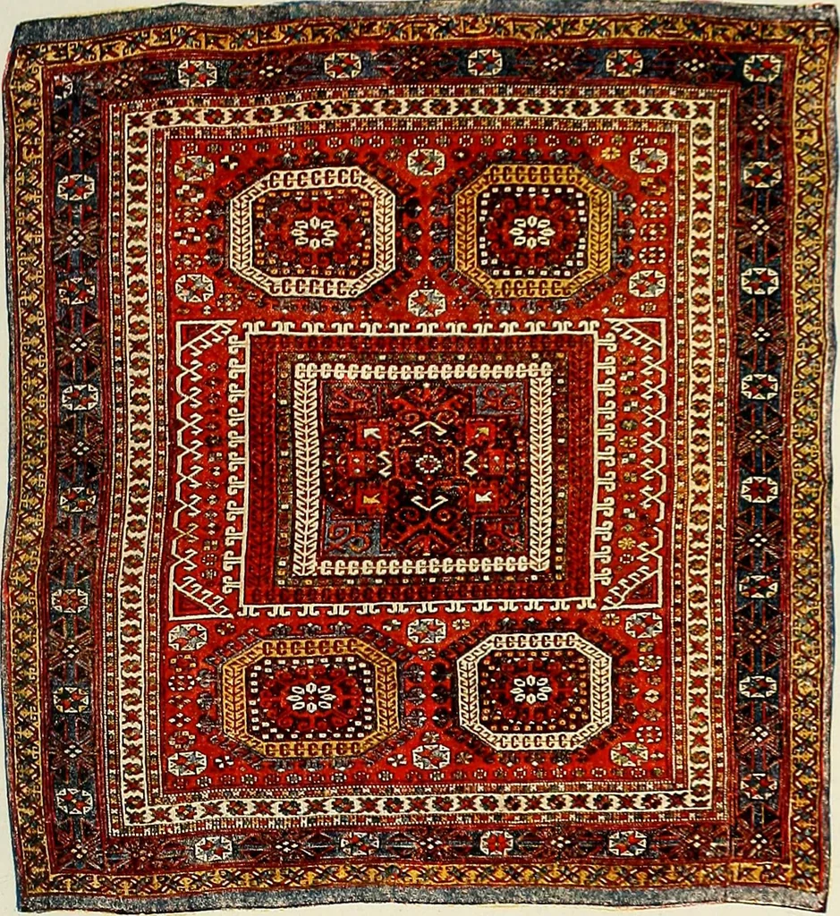 An illustration from Meisterstücke orientalischer Knüpfkunst, 1921, leaf 26