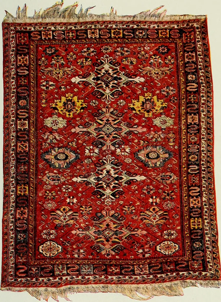 An illustration from Meisterstücke orientalischer Knüpfkunst, 1921, leaf 34