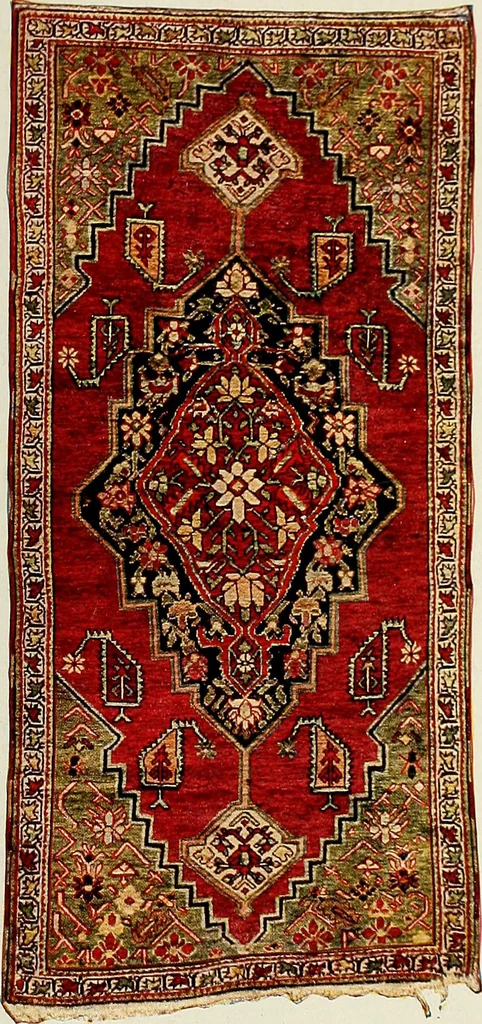 An illustration from Meisterstücke orientalischer Knüpfkunst, 1921, leaf 38