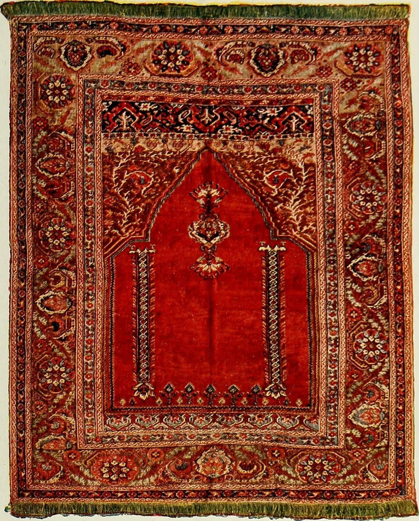 An illustration from Meisterstücke orientalischer Knüpfkunst, 1921, leaf 4