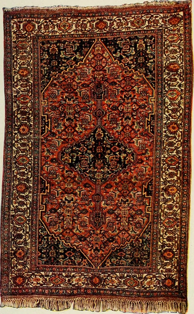 An illustration from Meisterstücke orientalischer Knüpfkunst, 1921, leaf 42
