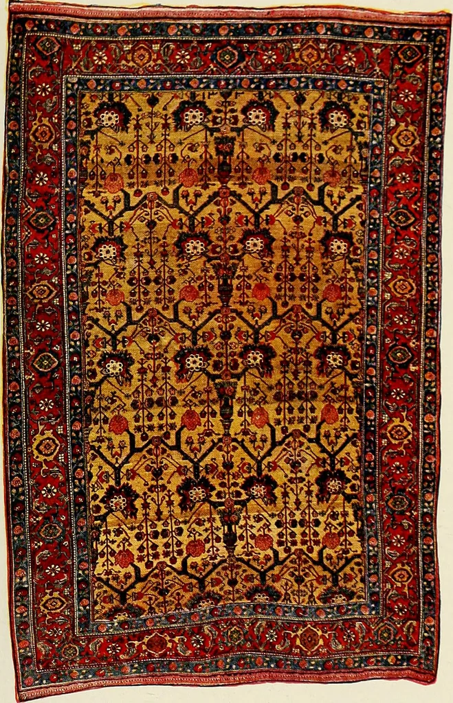 An illustration from Meisterstücke orientalischer Knüpfkunst, 1921, leaf 44