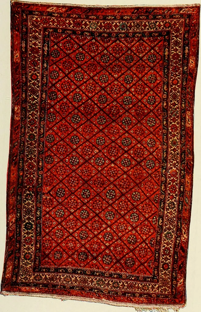 An illustration from Meisterstücke orientalischer Knüpfkunst, 1921, leaf 48