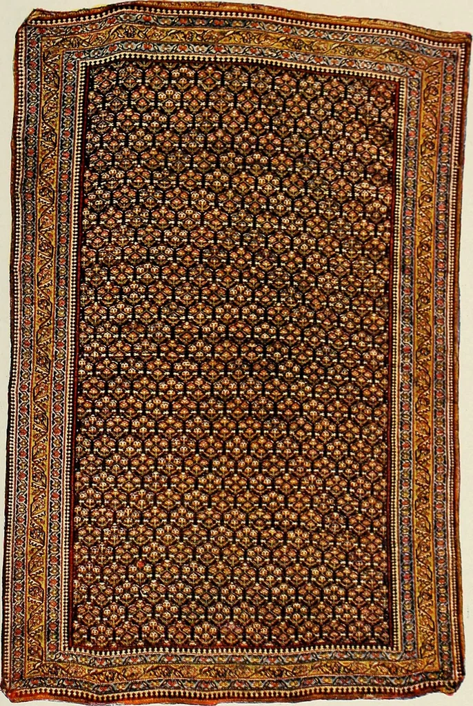 An illustration from Meisterstücke orientalischer Knüpfkunst, 1921, leaf 50