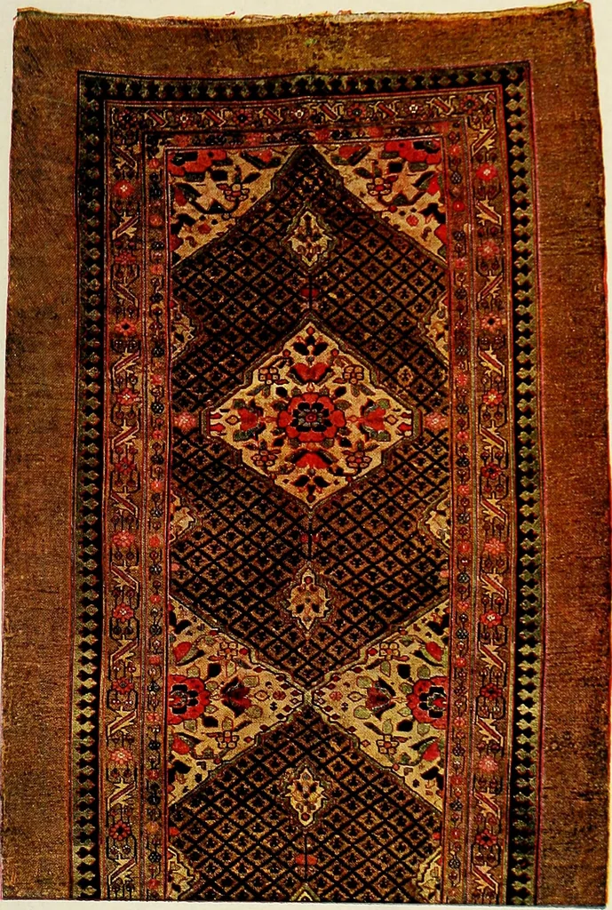 An illustration from Meisterstücke orientalischer Knüpfkunst, 1921, leaf 52