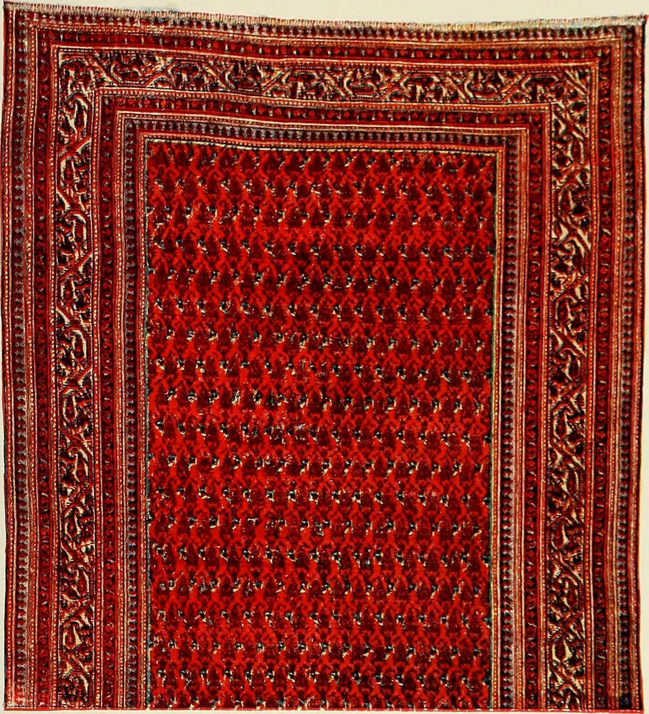 An illustration from Meisterstücke orientalischer Knüpfkunst, 1921, leaf 56