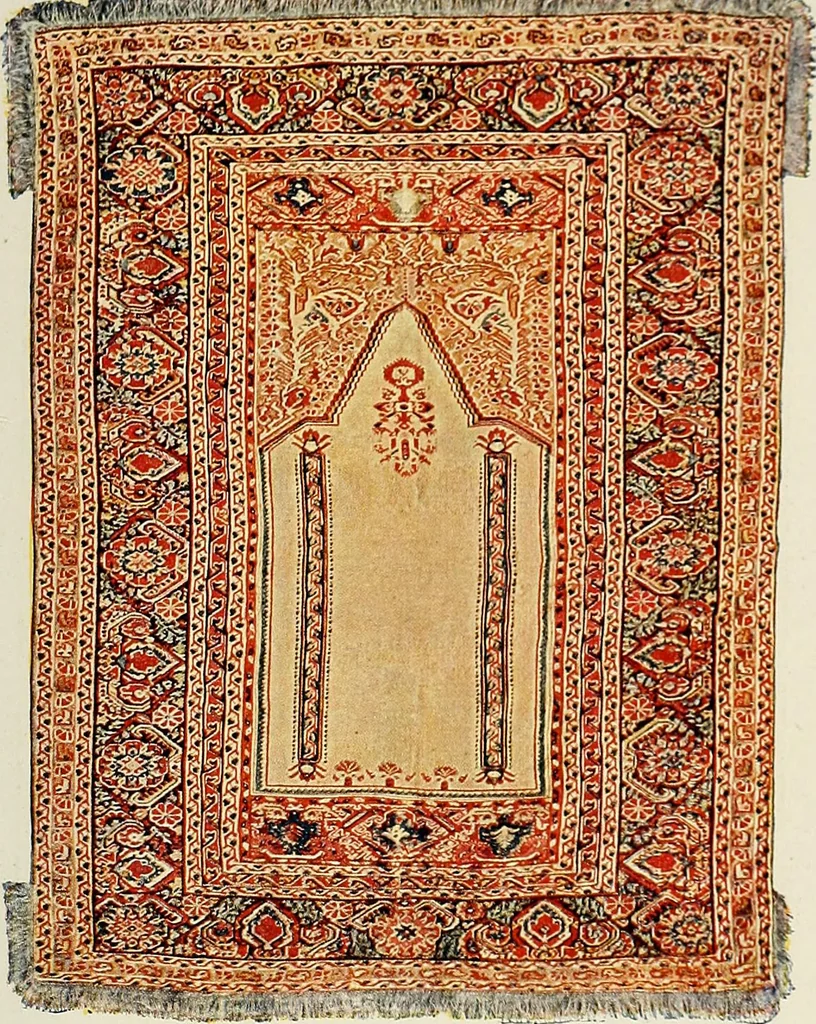 An illustration from Meisterstücke orientalischer Knüpfkunst, 1921, leaf 6