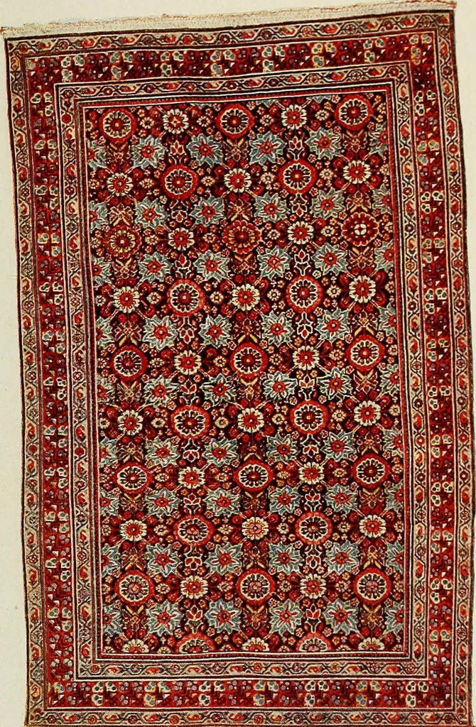 An illustration from Meisterstücke orientalischer Knüpfkunst, 1921, leaf 60