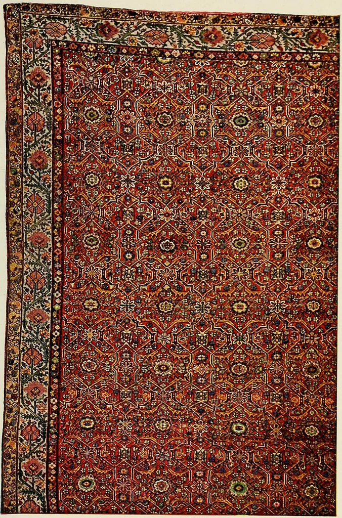 An illustration from Meisterstücke orientalischer Knüpfkunst, 1921, leaf 62