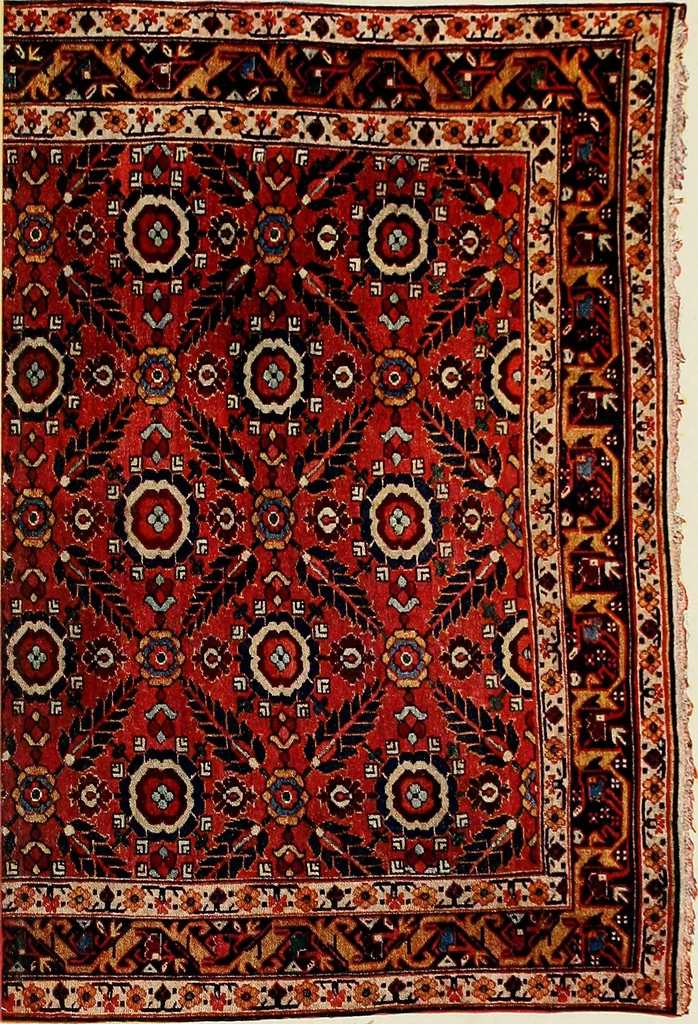 An illustration from Meisterstücke orientalischer Knüpfkunst, 1921, leaf 66
