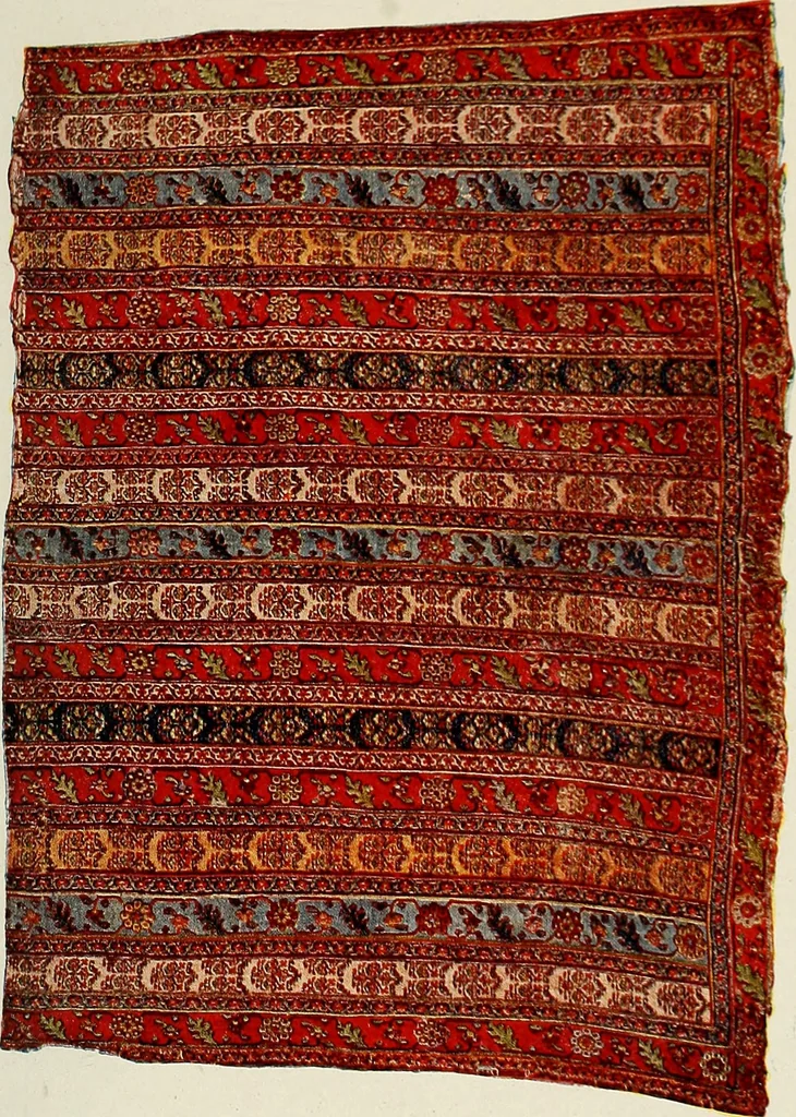 An illustration from Meisterstücke orientalischer Knüpfkunst, 1921, leaf 68