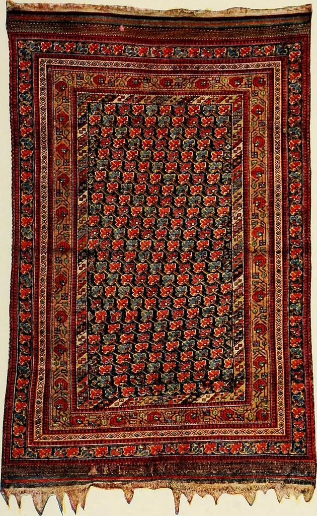 An illustration from Meisterstücke orientalischer Knüpfkunst, 1921, leaf 76
