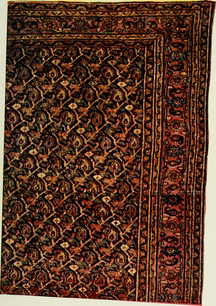 An illustration from Meisterstücke orientalischer Knüpfkunst, 1921, leaf 80