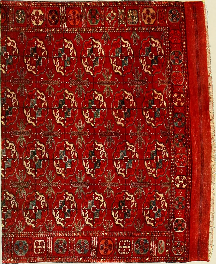 An illustration from Meisterstücke orientalischer Knüpfkunst, 1921, leaf 88