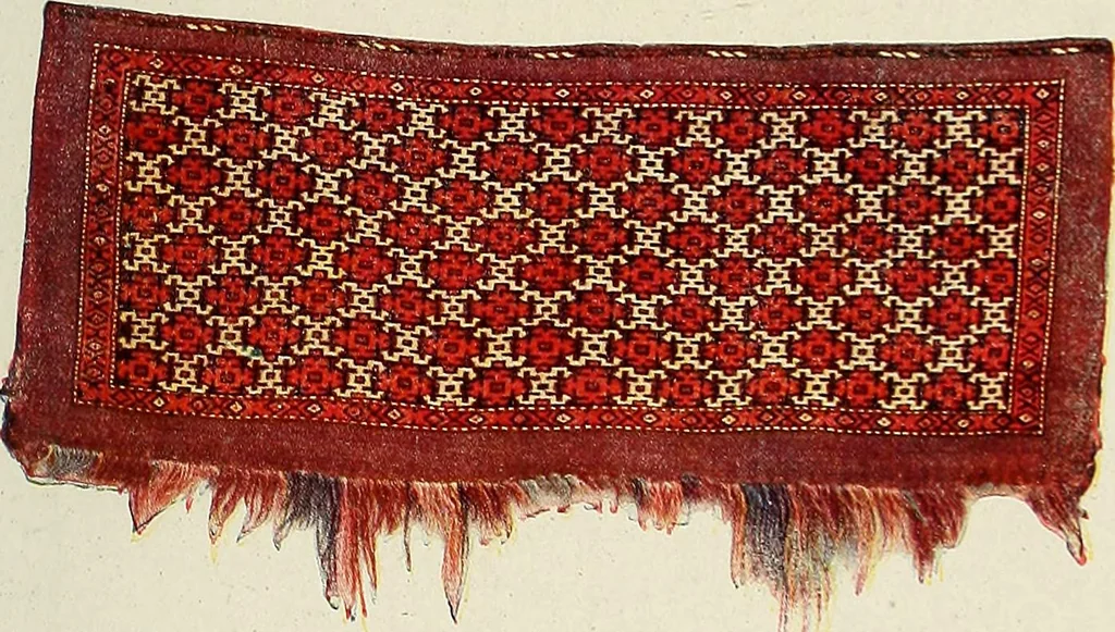 An illustration from Meisterstücke orientalischer Knüpfkunst, 1921, leaf 96