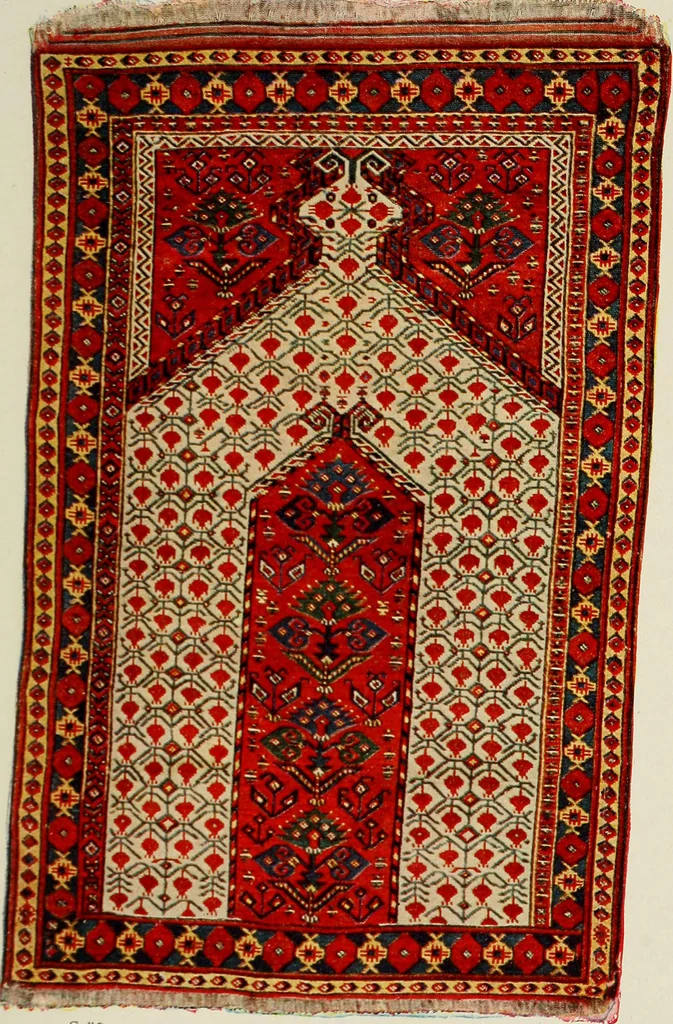 An illustration from Meisterstücke orientalischer Knüpfkunst, 1921, leaf 100