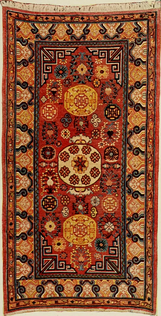 An illustration from Meisterstücke orientalischer Knüpfkunst, 1921, leaf 108
