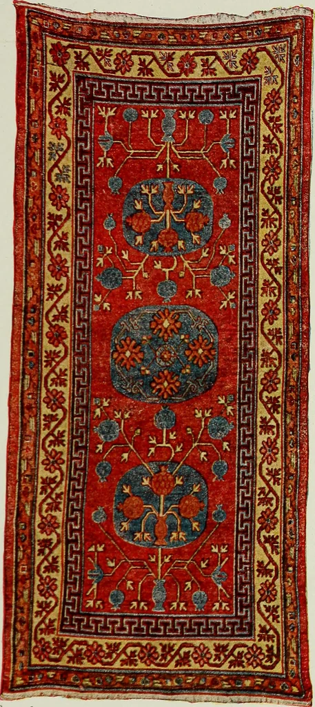 An illustration from Meisterstücke orientalischer Knüpfkunst, 1921, leaf 110