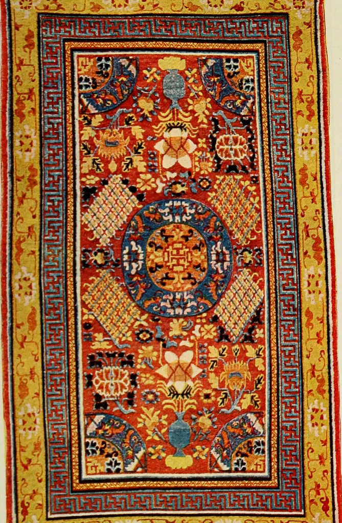 An illustration from Meisterstücke orientalischer Knüpfkunst, 1921, leaf 118