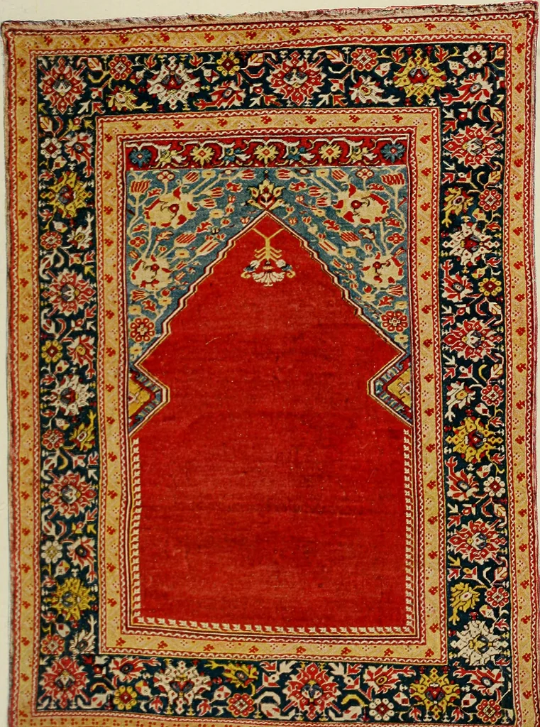 An illustration from Meisterstücke orientalischer Knüpfkunst, 1921, leaf 14