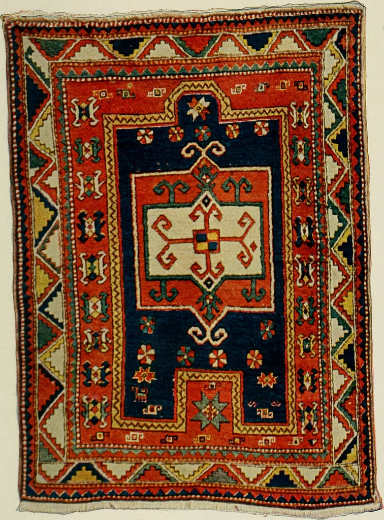 An illustration from Meisterstücke orientalischer Knüpfkunst, 1921, leaf 32