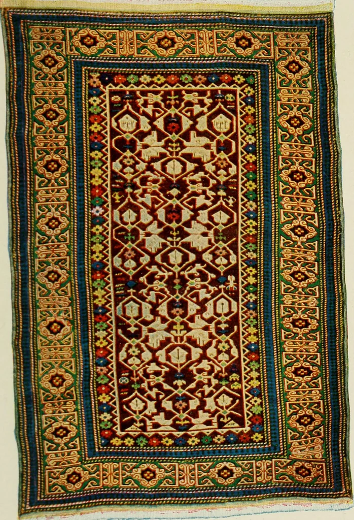 An illustration from Meisterstücke orientalischer Knüpfkunst, 1921, leaf 38