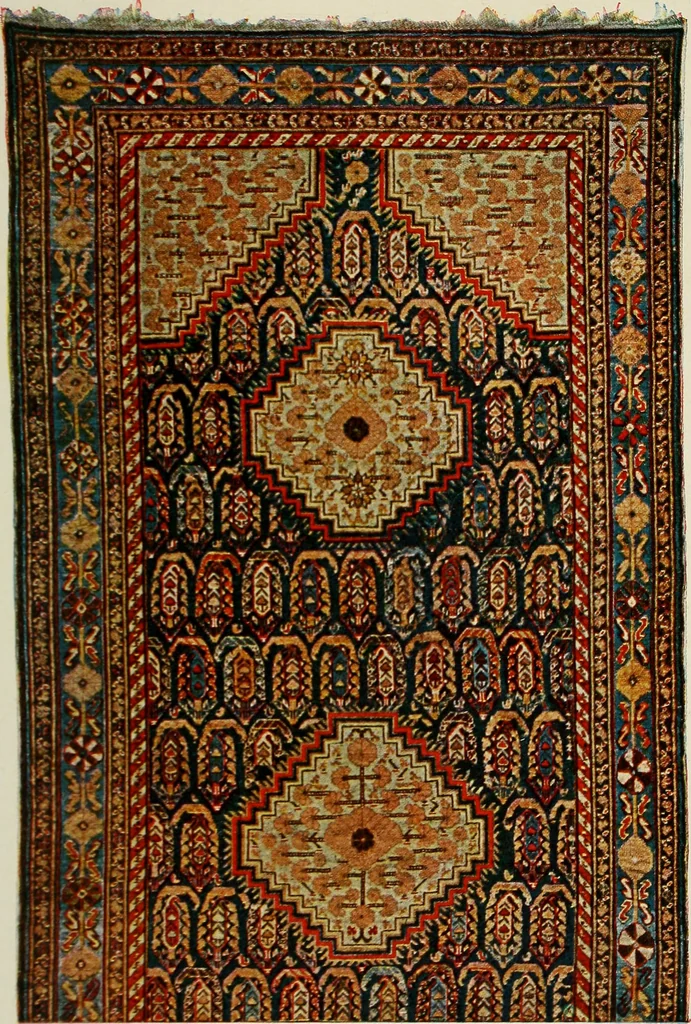 An illustration from Meisterstücke orientalischer Knüpfkunst, 1921, leaf 48
