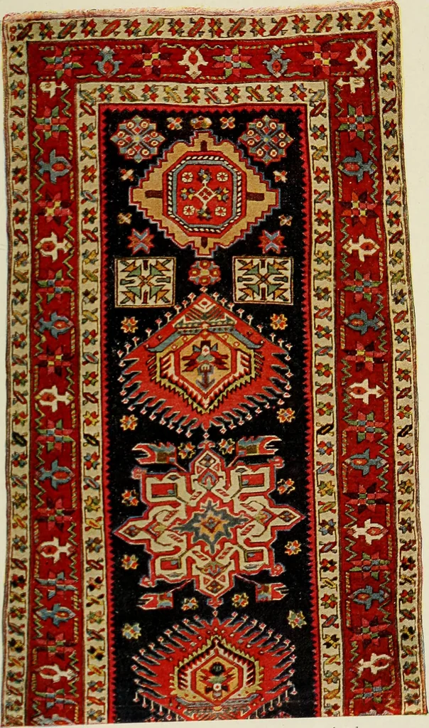 An illustration from Meisterstücke orientalischer Knüpfkunst, 1921, leaf 50