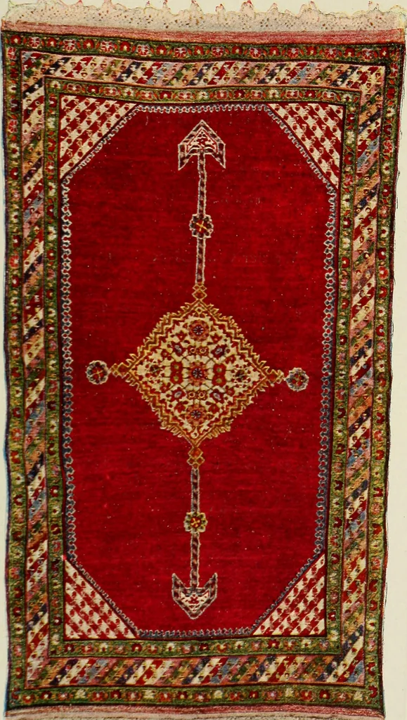 An illustration from Meisterstücke orientalischer Knüpfkunst, 1921, leaf 52
