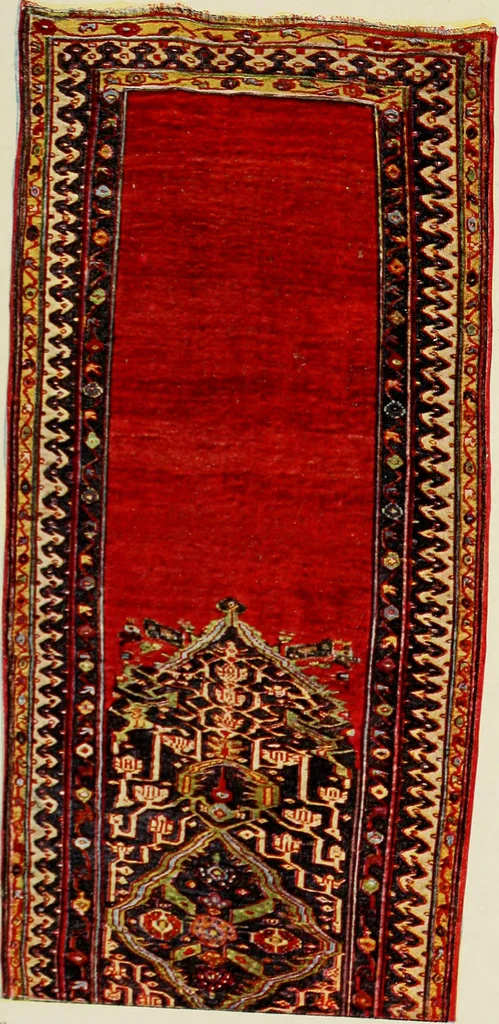 An illustration from Meisterstücke orientalischer Knüpfkunst, 1921, leaf 54