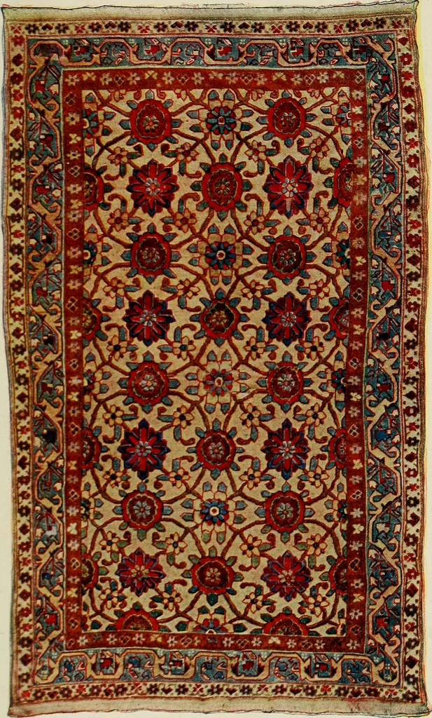 An illustration from Meisterstücke orientalischer Knüpfkunst, 1921, leaf 58