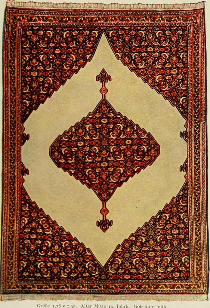 An illustration from Meisterstücke orientalischer Knüpfkunst, 1921, leaf 60