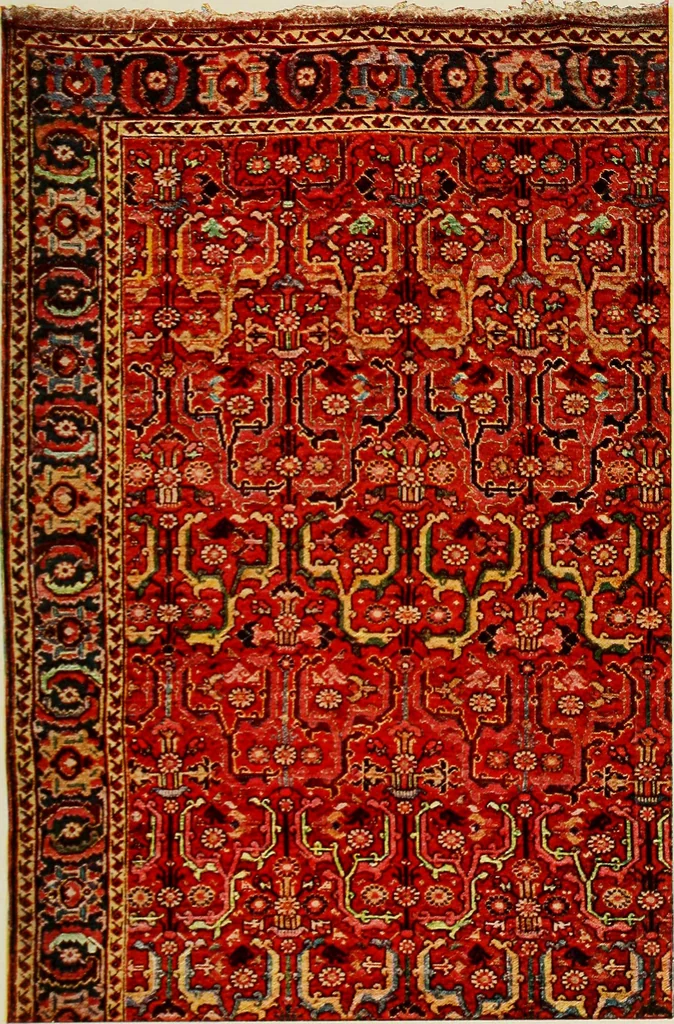 An illustration from Meisterstücke orientalischer Knüpfkunst, 1921, leaf 66