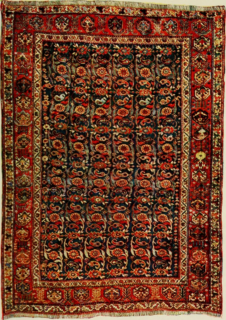 An illustration from Meisterstücke orientalischer Knüpfkunst, 1921, leaf 70