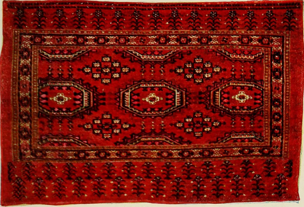 An illustration from Meisterstücke orientalischer Knüpfkunst, 1921, leaf 78