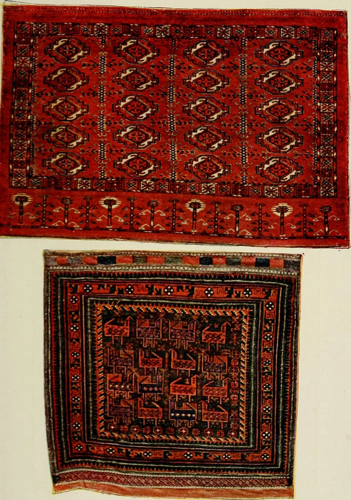 An illustration from Meisterstücke orientalischer Knüpfkunst, 1921, leaf 80