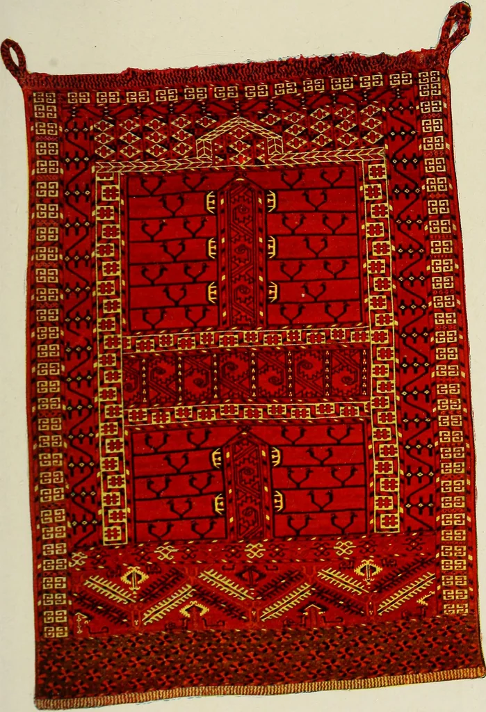An illustration from Meisterstücke orientalischer Knüpfkunst, 1921, leaf 86