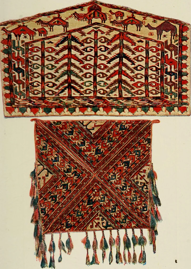An illustration from Meisterstücke orientalischer Knüpfkunst, 1921, leaf 88
