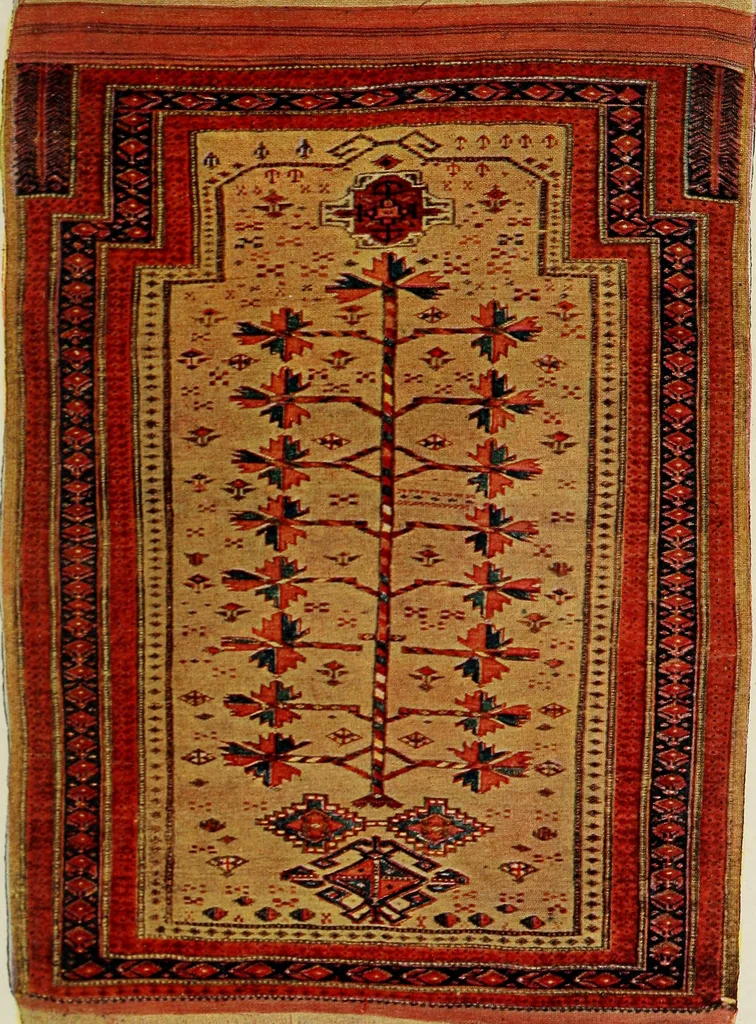 An illustration from Meisterstücke orientalischer Knüpfkunst, 1921, leaf 96