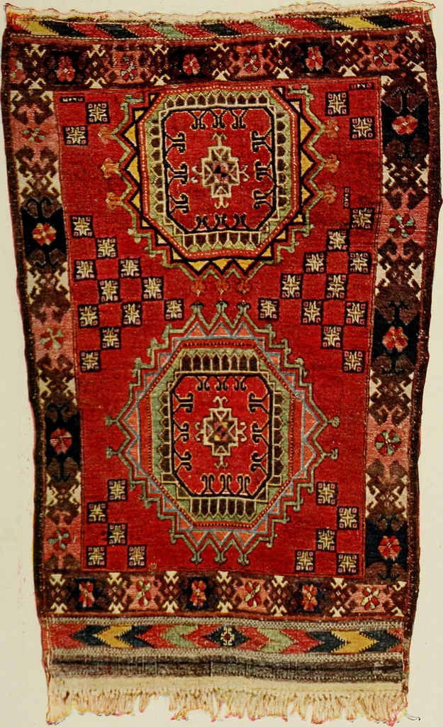 An illustration from Meisterstücke orientalischer Knüpfkunst, 1921, leaf 98