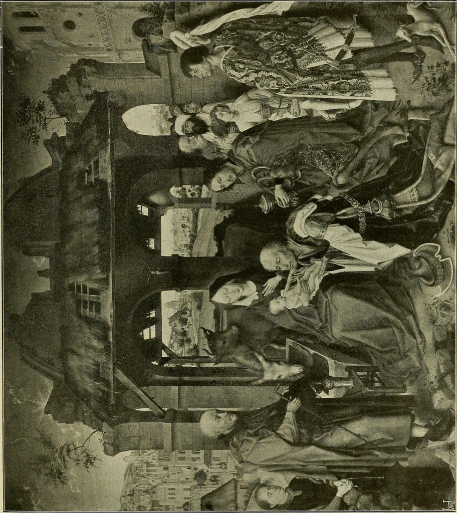 An illustration from Meisterwerke der Älteren Pinakothek in München ..., 1922, leaf 100