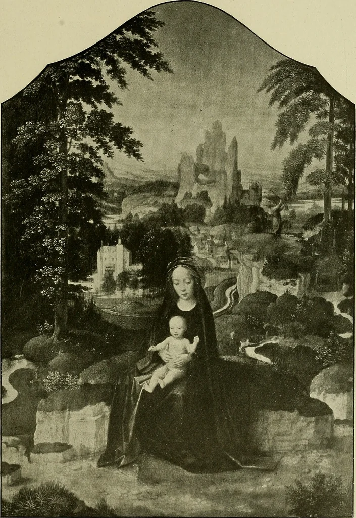 An illustration from Meisterwerke der Älteren Pinakothek in München ..., 1922, leaf 108