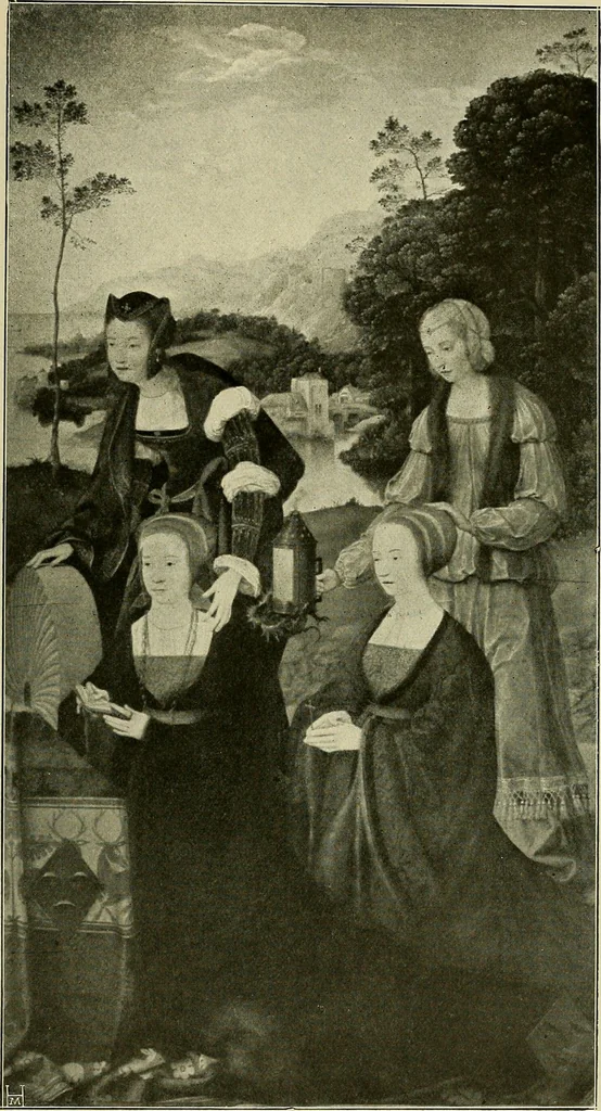 An illustration from Meisterwerke der Älteren Pinakothek in München ..., 1922, leaf 112