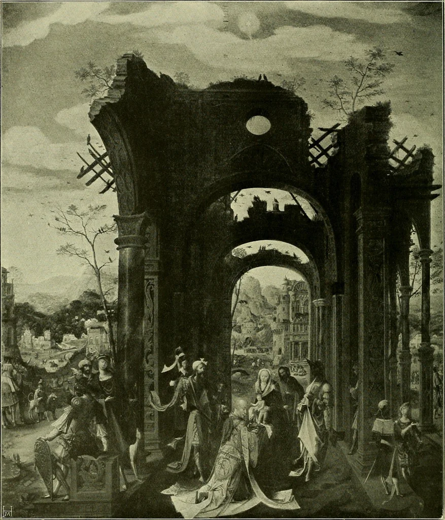 An illustration from Meisterwerke der Älteren Pinakothek in München ..., 1922, leaf 115
